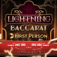 First Person Lightning Baccarat