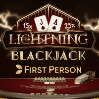 First Person Lightning Blackjack