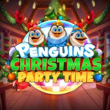 Penguins Christmas Party Time